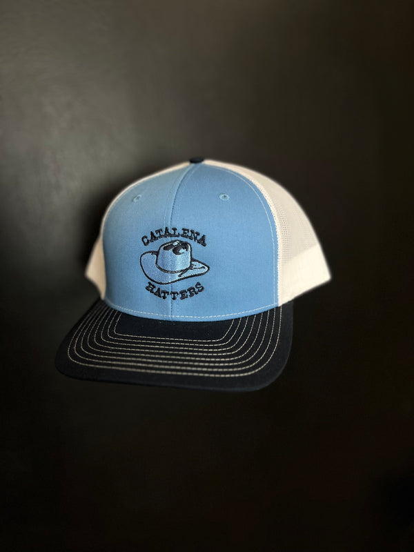 Columbia Blue & Navy Cap - Catalena Hatters