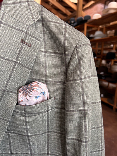 Green Plaid Blazer