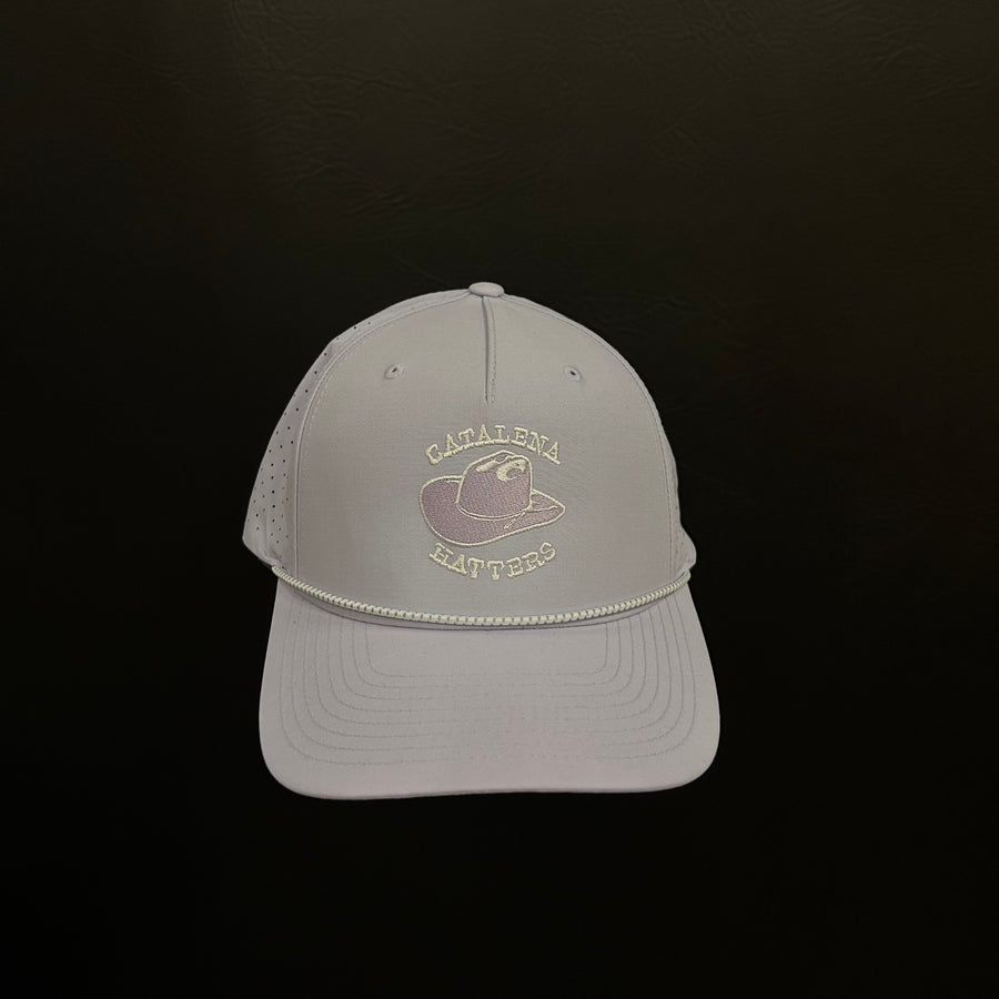 Lilac Laser Perf Rope Cap