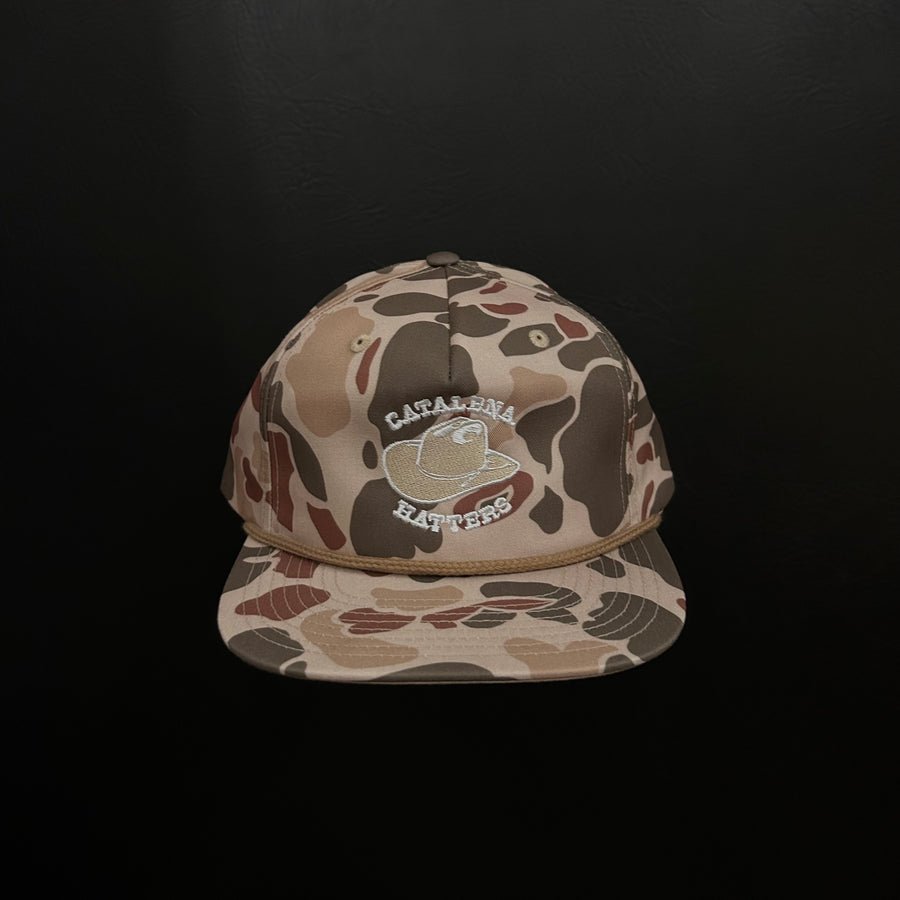 Duck Camo Rope Cap