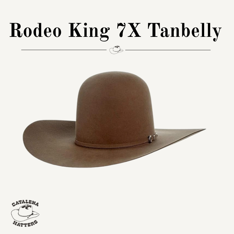 Rodeo King 7X Tanbelly Felt Hat