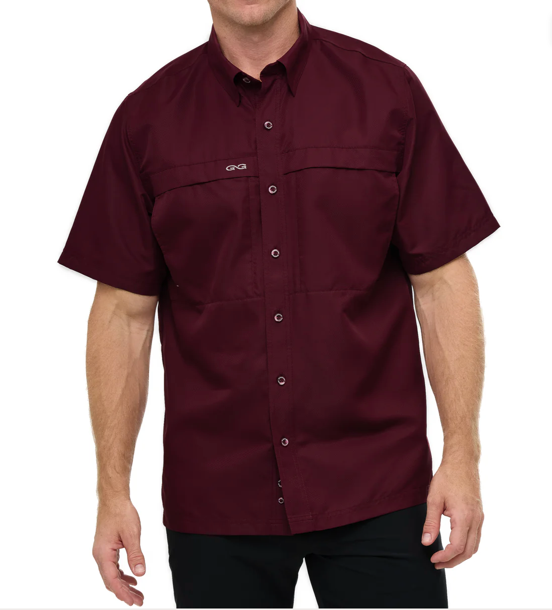 Maroon Microfiber Shirt