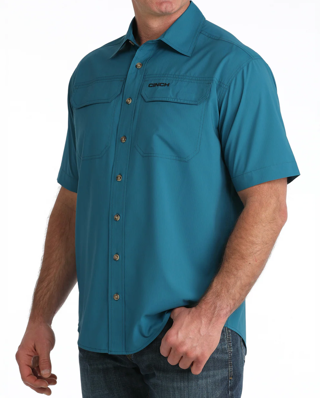 Mens Teal Arenaflex Shirt