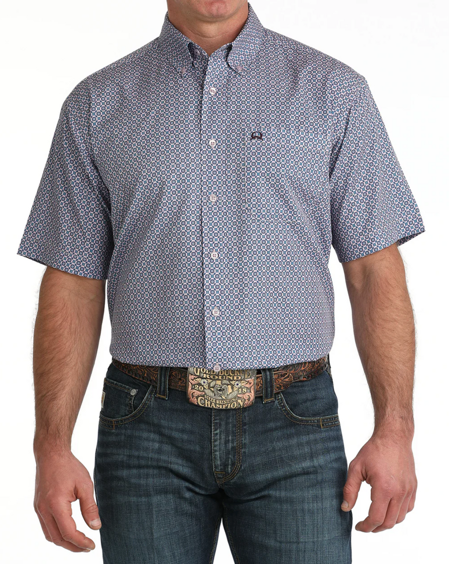 Lilac Print Arena Flex Shirt