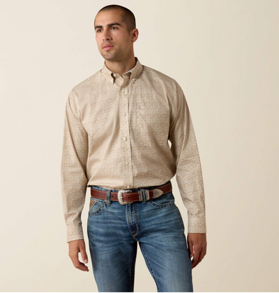Tan Oxford Shirt
