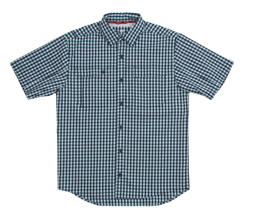 Haybaler Gingham - Ice Blue