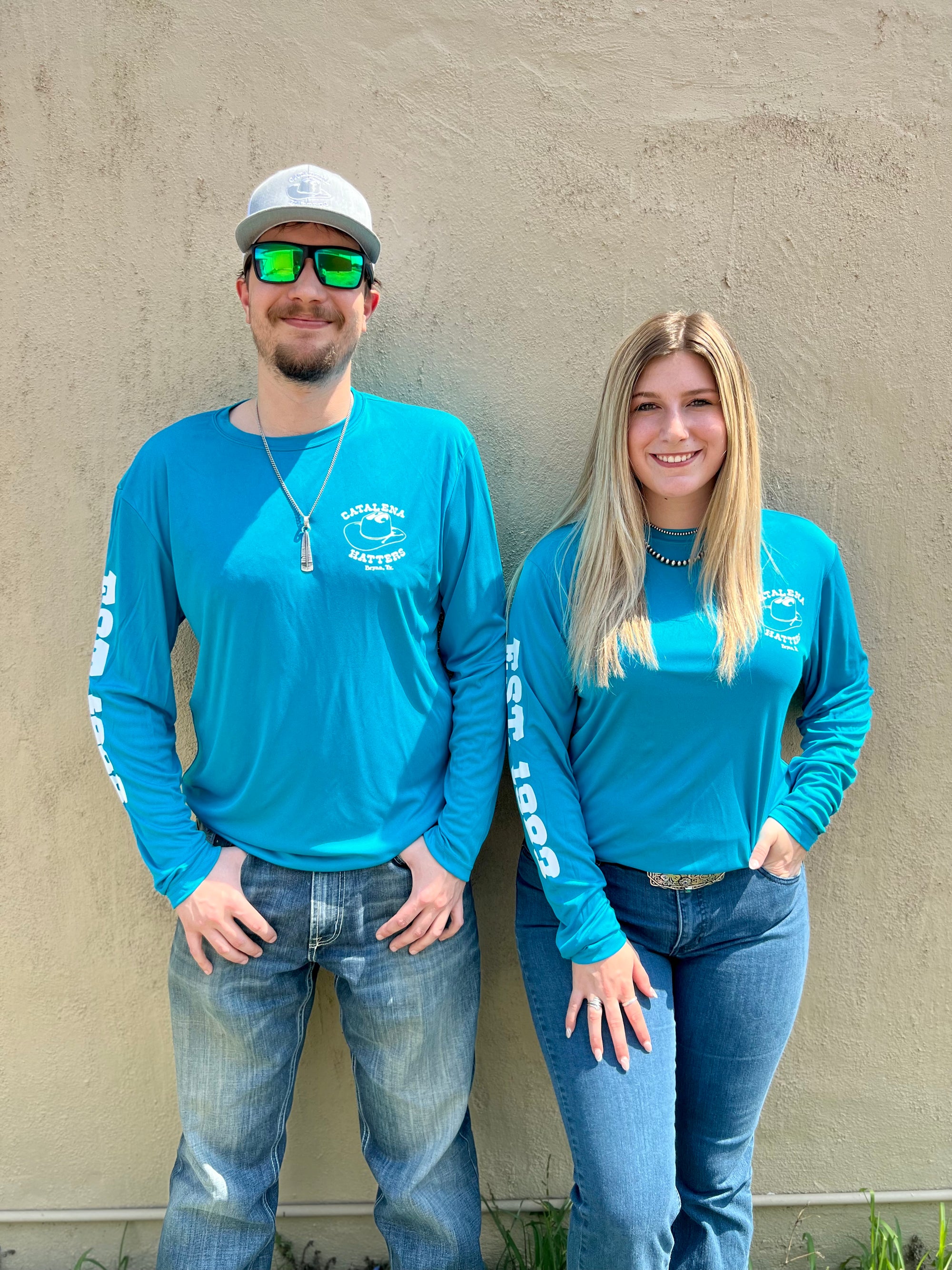 Cat Hat Dri Fit Long Sleeve Shirt