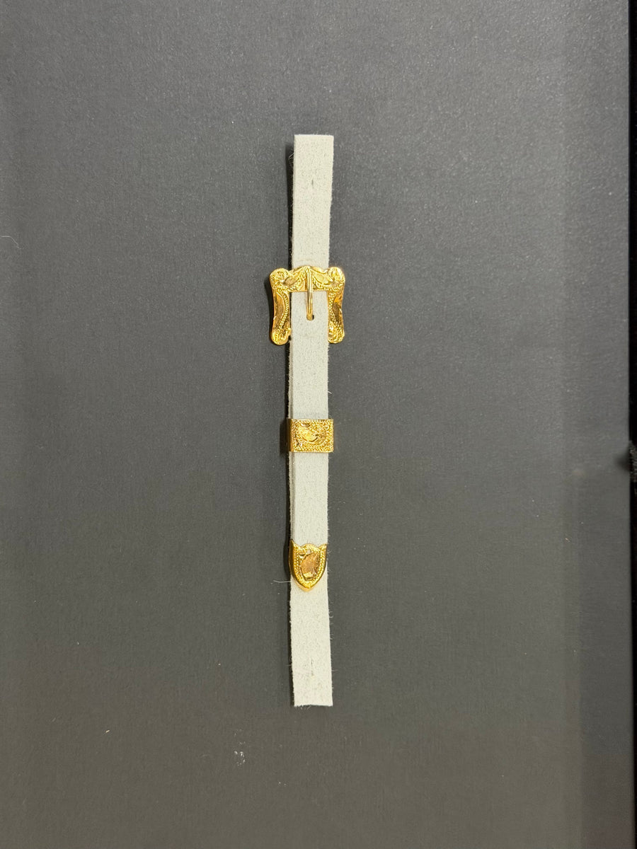 Self Band & Buckle Set - Real Gold