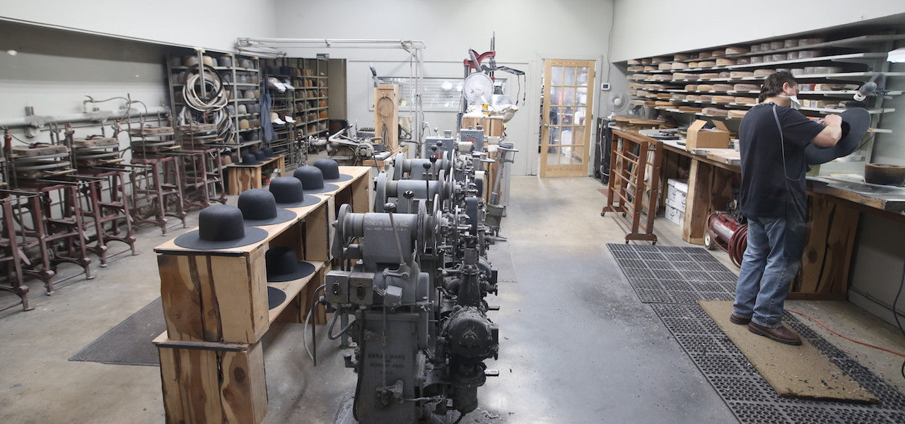Inside the Catalena Hatters shop